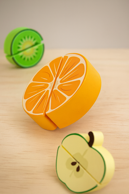 Holz Obst-Set